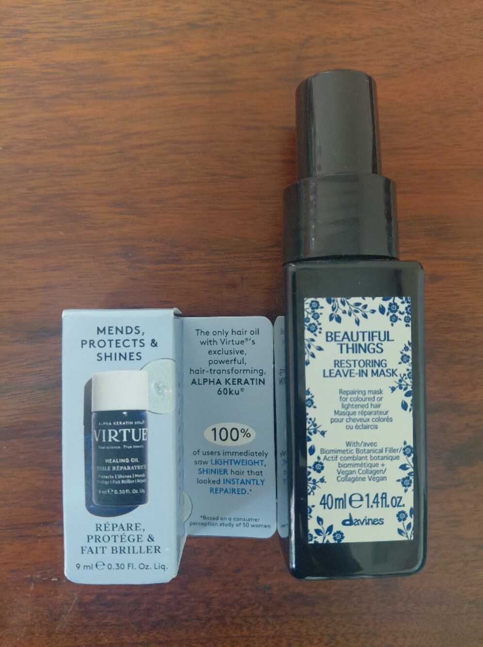 Beautiful Things Restoring Leave-In Mask GiFT w/ PURCHASE VIRTUE healing Oil